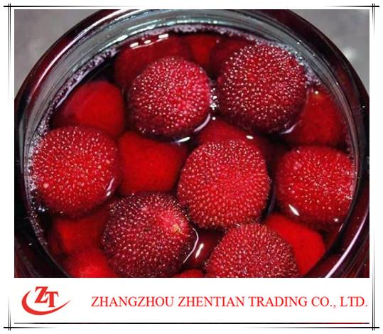 Konservēti vaksbārķi sīrupā Canned Waxberry In Syrup